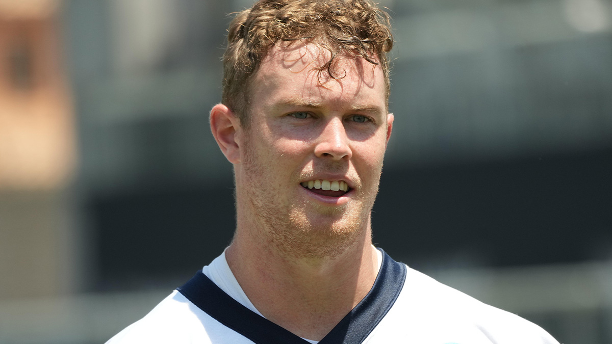 Dallas Cowboys tight end Luke Schoonmaker (86) during training camp at the River Ridge Fields.