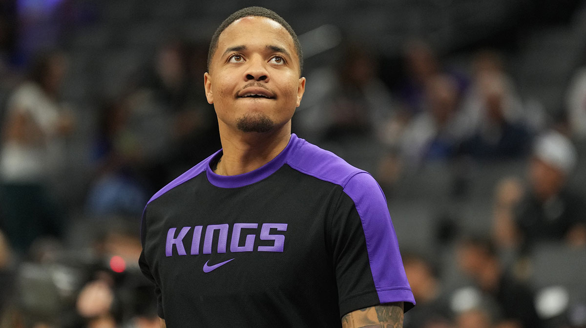 Sacramento Kings guard Markelle Fultz (20) before the game against the Los Angeles Clippers at Golden 1 Center.