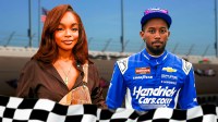 Black-ish star Marsai Martin and NASCAR driver Rajah Caruth are dating. The pair were photographed last month during a NASCAR event.