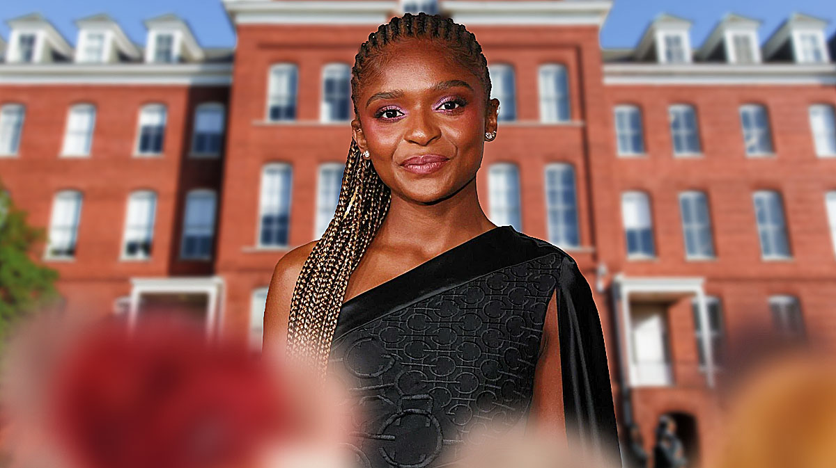 Marvel 'Ironheart' star Dominique Thorne made a surprise appearance at Spelman College to speak about the new project & representation.