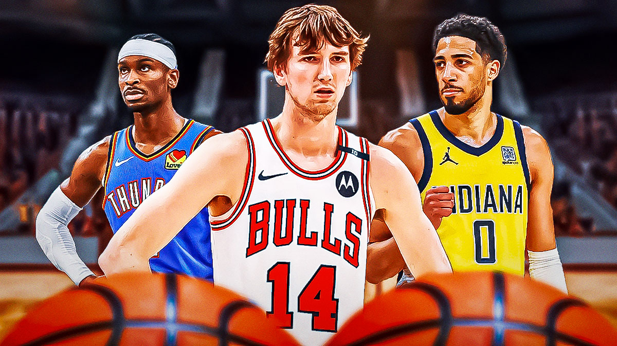 Matas Buzelis, Chicago Bulls, Tyrese Haliburton, Indiana Pacers, Shai Gilgeous-Alexander, Oklahoma City Thunder, NBA FInals