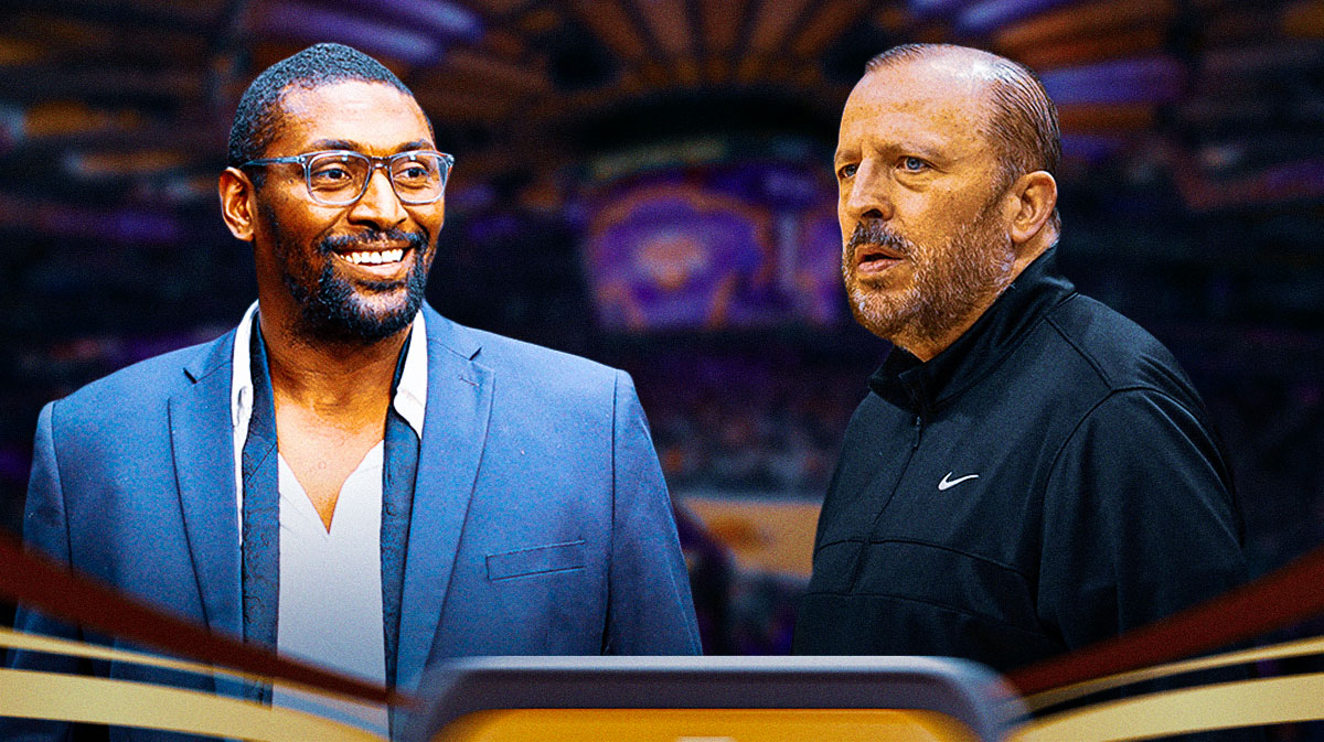 Metta World Peace throws his name in the mix to replace Tom Thibodeau as Knicks head coach