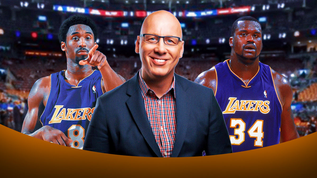 Mike Wise, who is featured in The Grudge, alongside Los Angeles Lakers stars Shaquille O'Neal (Shaq) and Kobe Bryant.