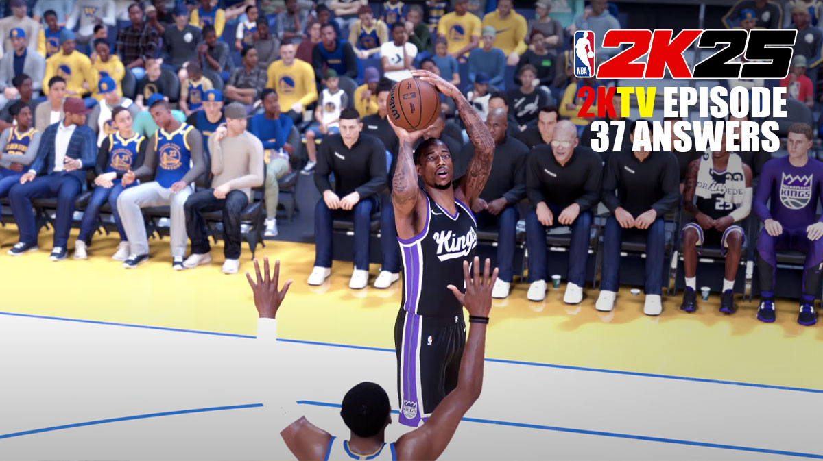 NBA 2K25 2KTV Episode 37 Answers
