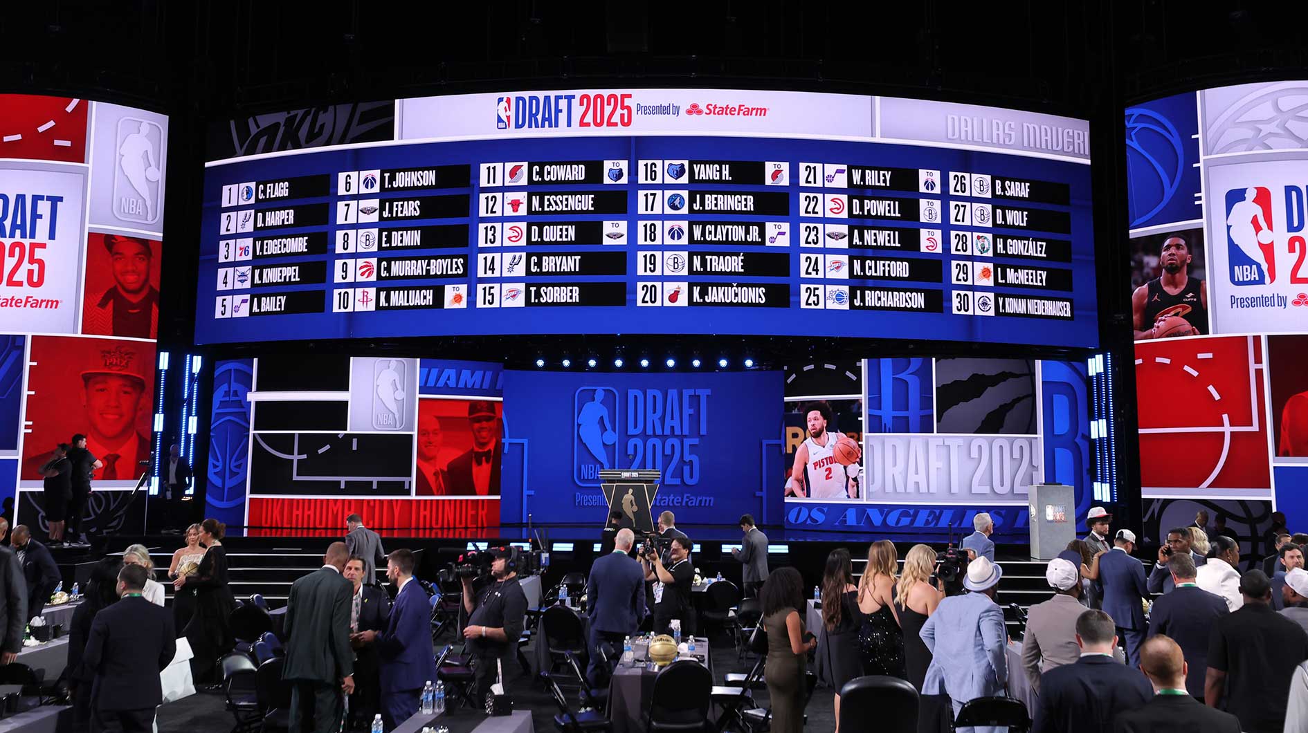 2025 NBA Draft Big Board First Round