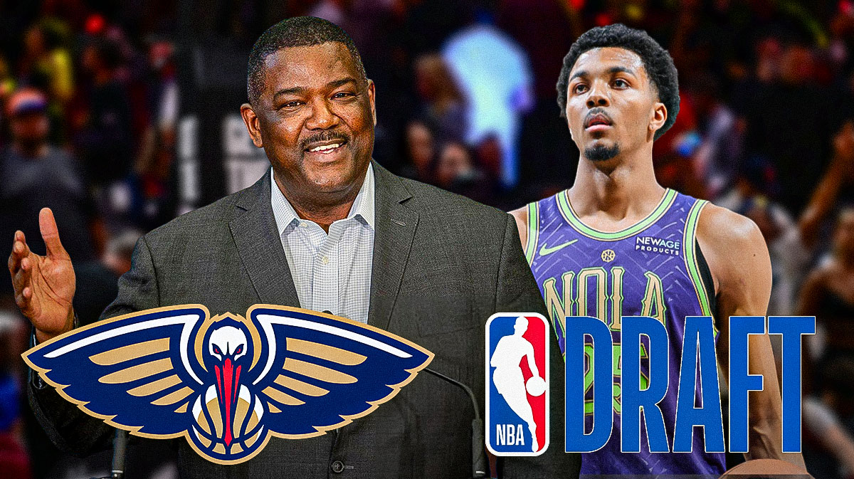 Trey Murphy III, Joe Dumars, Pelicans logo, NBA Draft logo