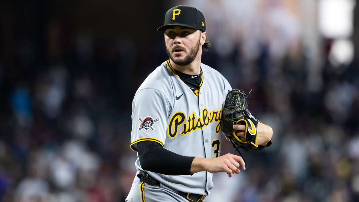 Pittsburgh Pirates pitcher Paul Skenes (30) against the Arizona Diamondbacks in at Chase Field.