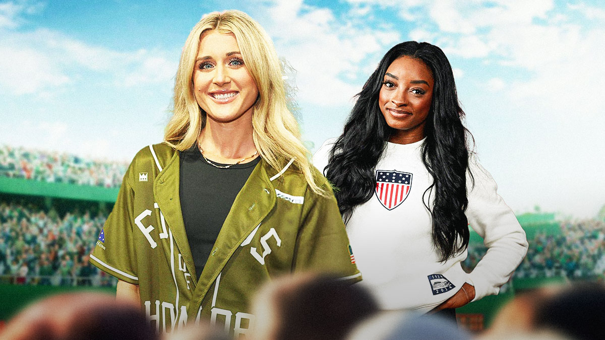 Riley Gaines Simone Biles