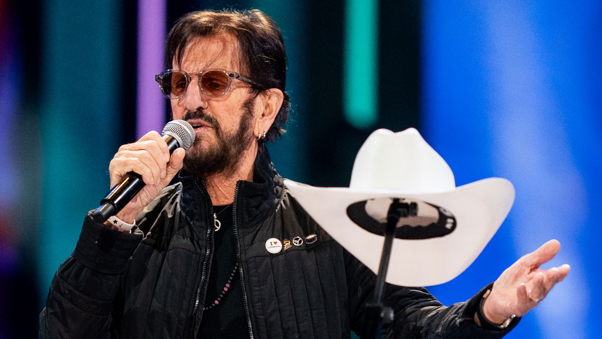 Ringo Starr in 2025 in Nashville, Tennessee.