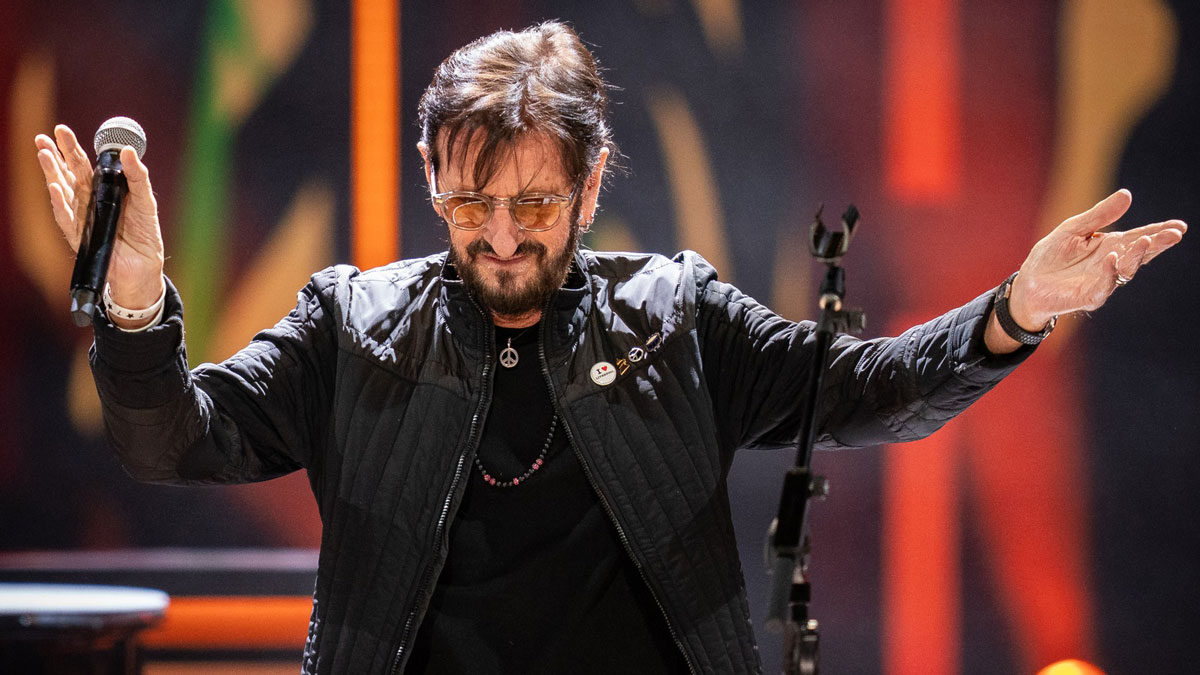 Ringo Starr at the Grand Ole Opry on February 21, 2025.