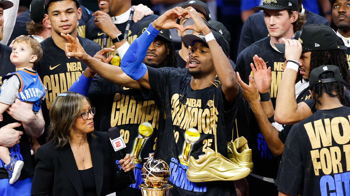 Shai Gilgeous-Alexander credits ‘once in a lifetime’ player after NBA Finals win
