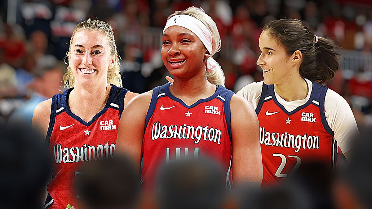 Sonia Citron, Kiki Iriafen, and Lucy Olsen all smiling next to each other