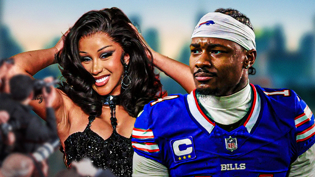 Stefon Diggs Cardi B