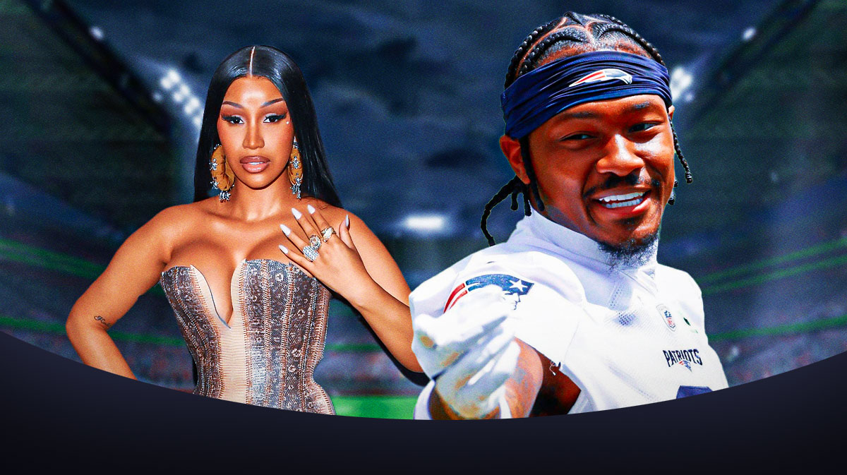 Stefon Diggs Cardi B New England Patriots