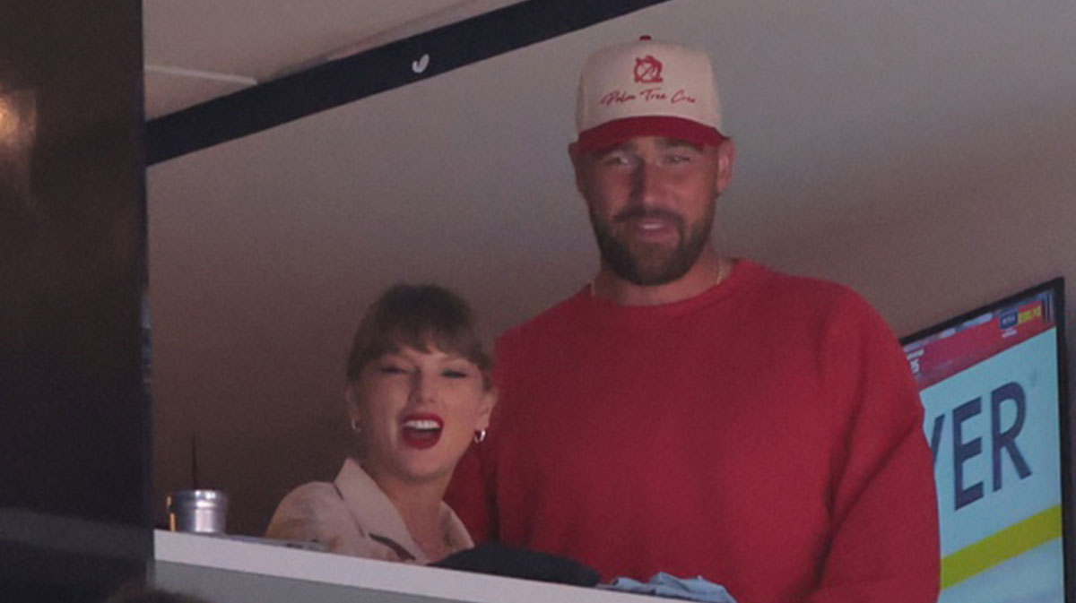 American singer-songwriter Taylor Swift and Kansas City Chiefs Travis Kelce are in attendance during the game between Edmonton Oilers and Florida Panthers in game four of the 2025 Stanley Cup Final at Amerant Bank Arena.