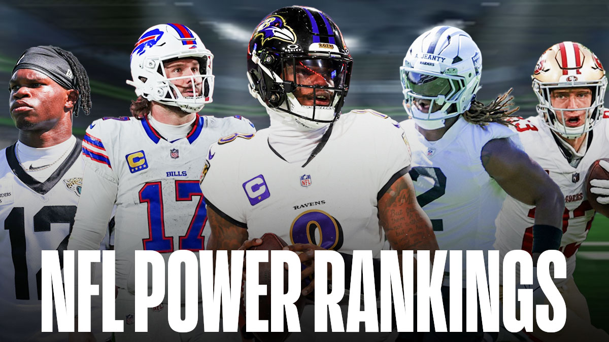 NFL Power Rankings, Travis Hunter, Josh Allen, Lamar jackson, Ashton Jeanty, Christian McCaffrey