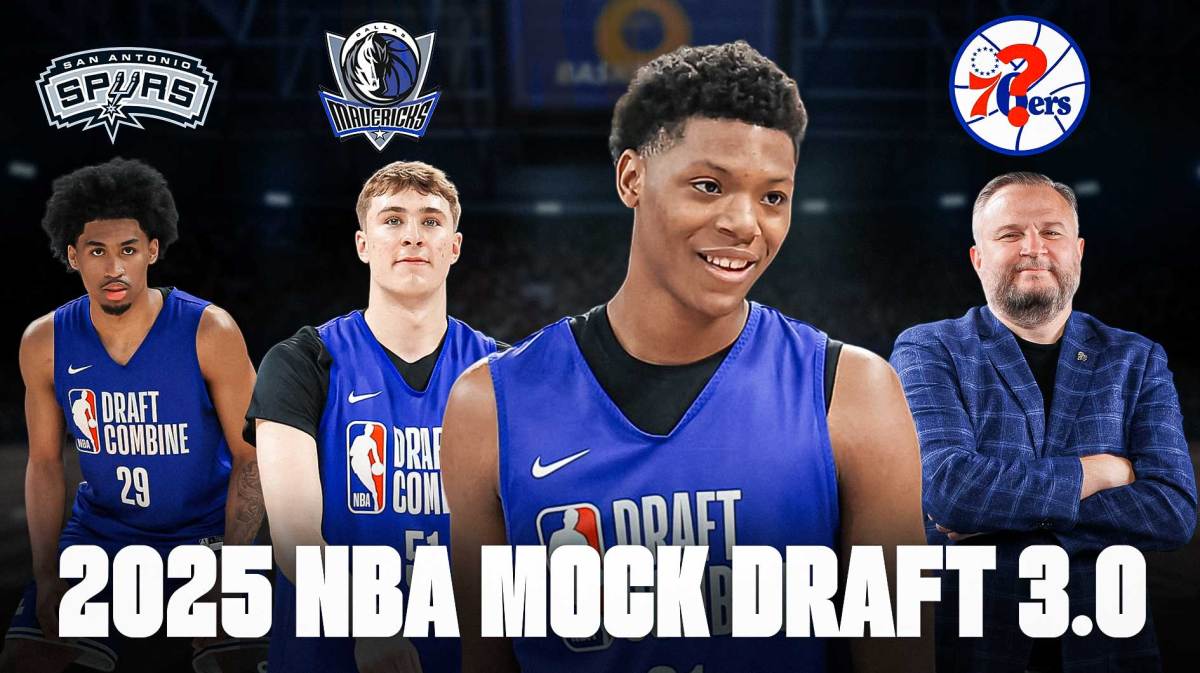 NBA Mock Draft 3.0 with Ace Bailey, Dylan Harper, Cooper Flagg, and 76ers' Daryl Morey