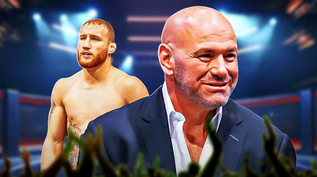 dana white, justin gaethje, ufc 317, ilia topuria