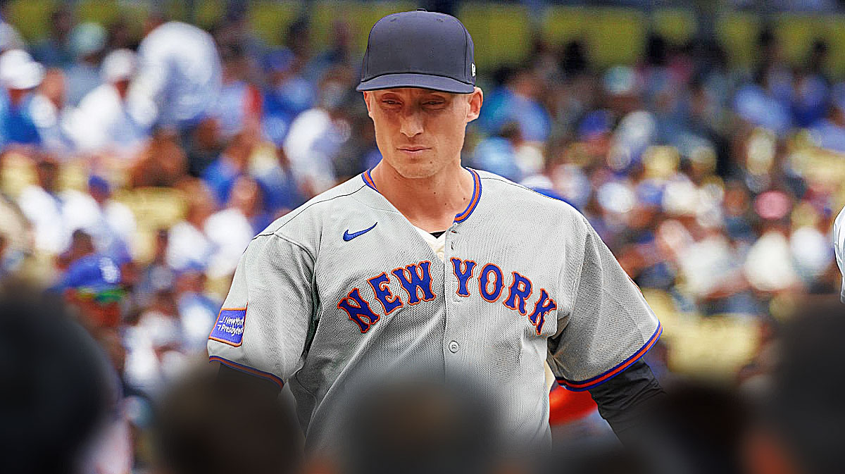 Griffin Jax in a Mets jersey