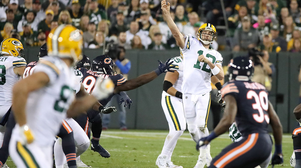 2 of Aaron Rodgers’ favorite Packers targets reunite at Wimbledon
