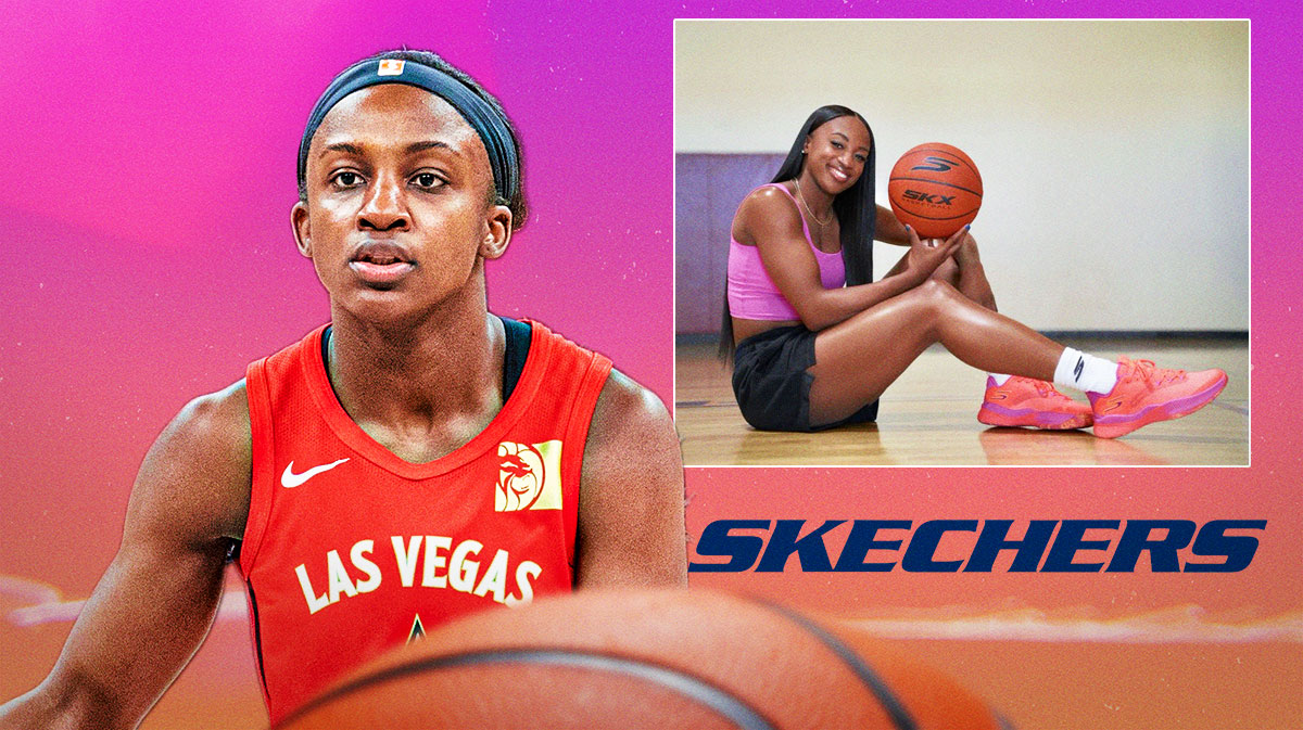 Aces' Jackie Young, Skechers, WNBA All-Star