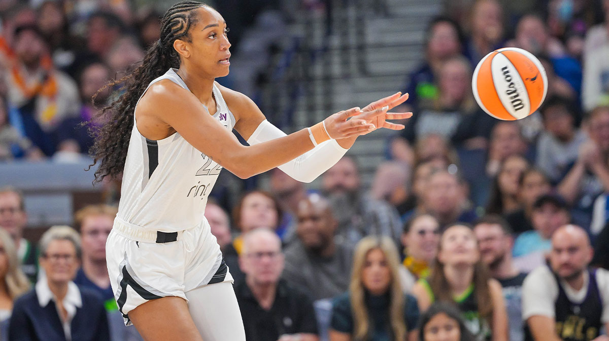 Aces star A’ja Wilson’s 1st quarter eruption vs. Sparks has fans going bonkers