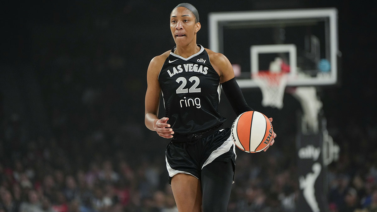 Aces’ A’ja Wilson turns heads in Cynthia Cooper pre-game fit