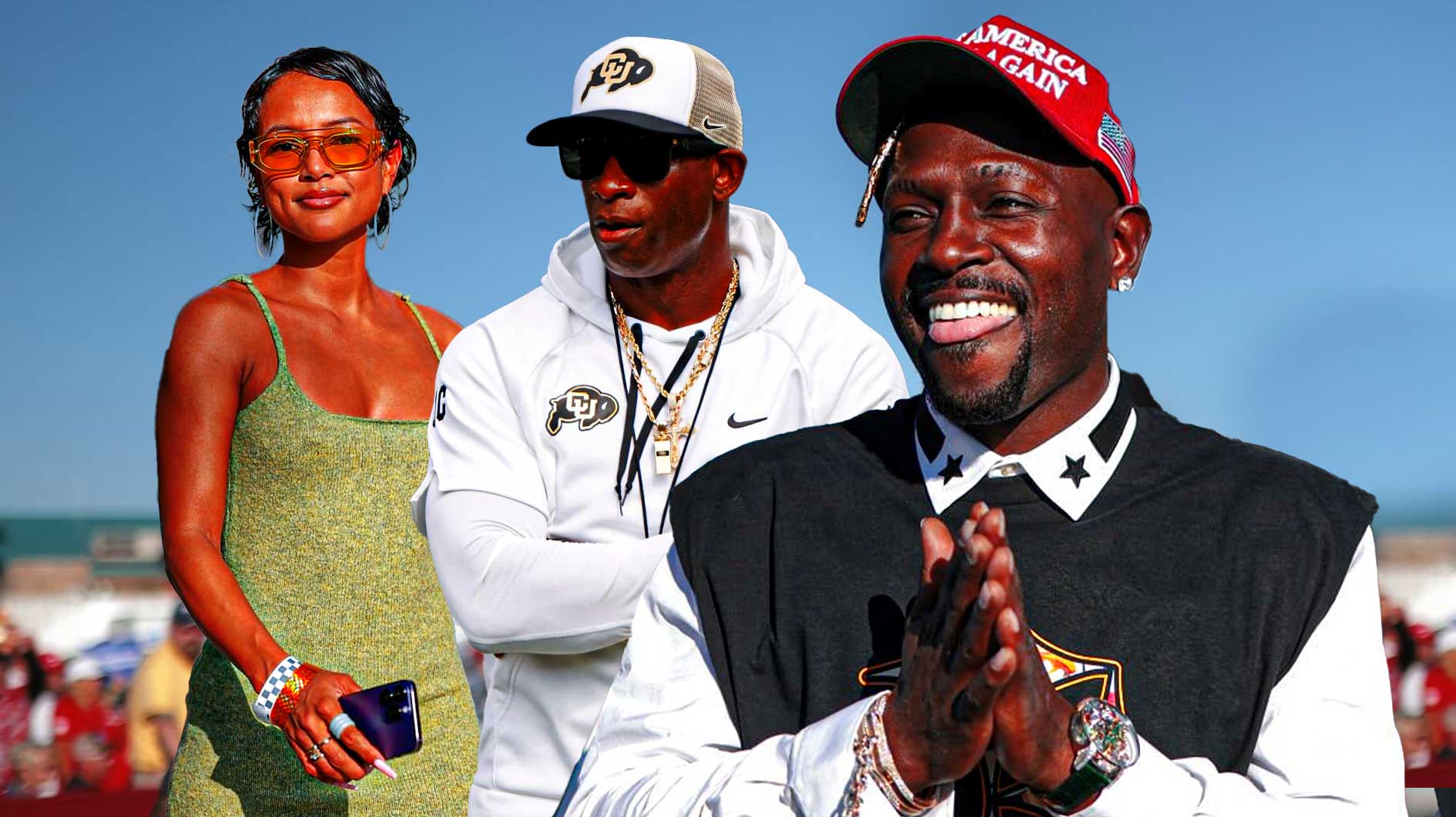 Antonio Brown reacts to Deion Sanders, Karrueche Tran rumored romance