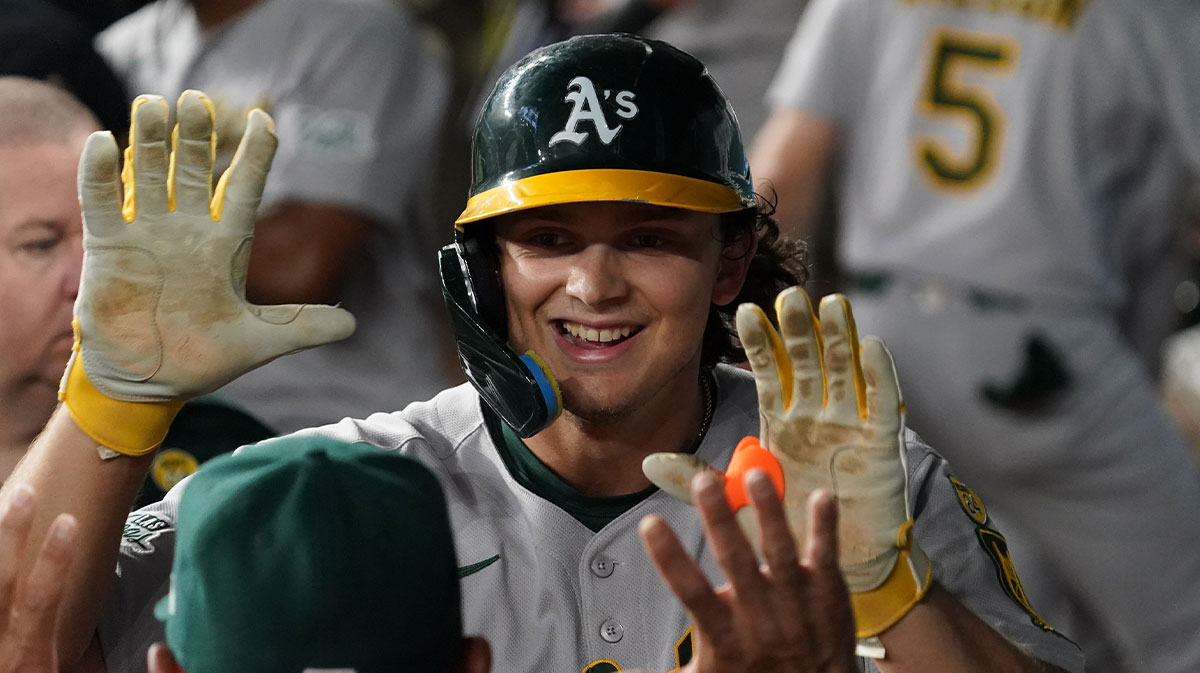 Athletics’ Nick Kurtz hits career milestone vs. Astros