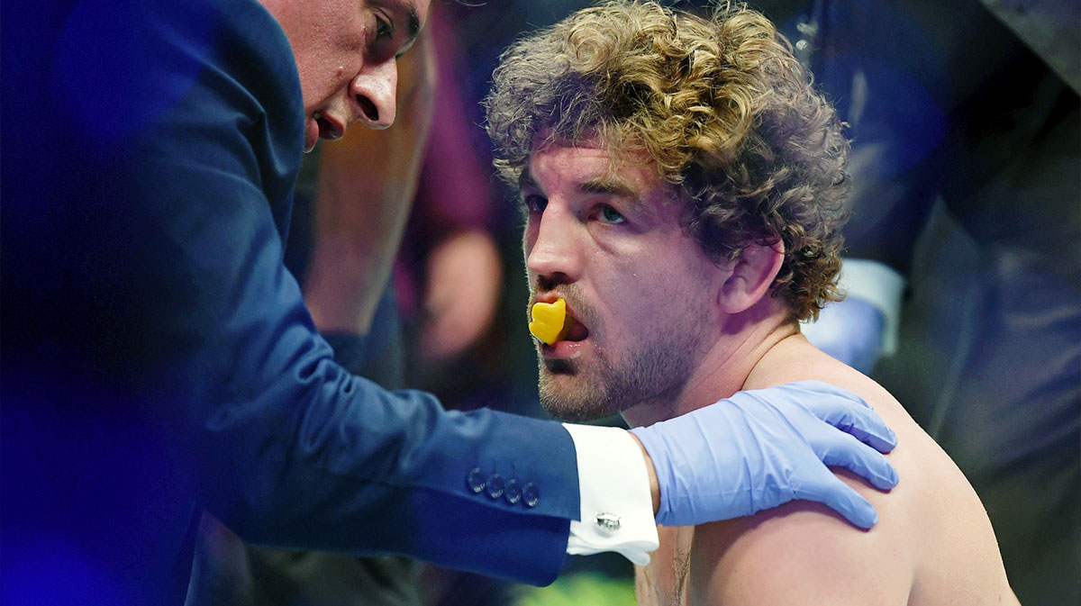 Ben Askren sends post from hospital after double lung transplant