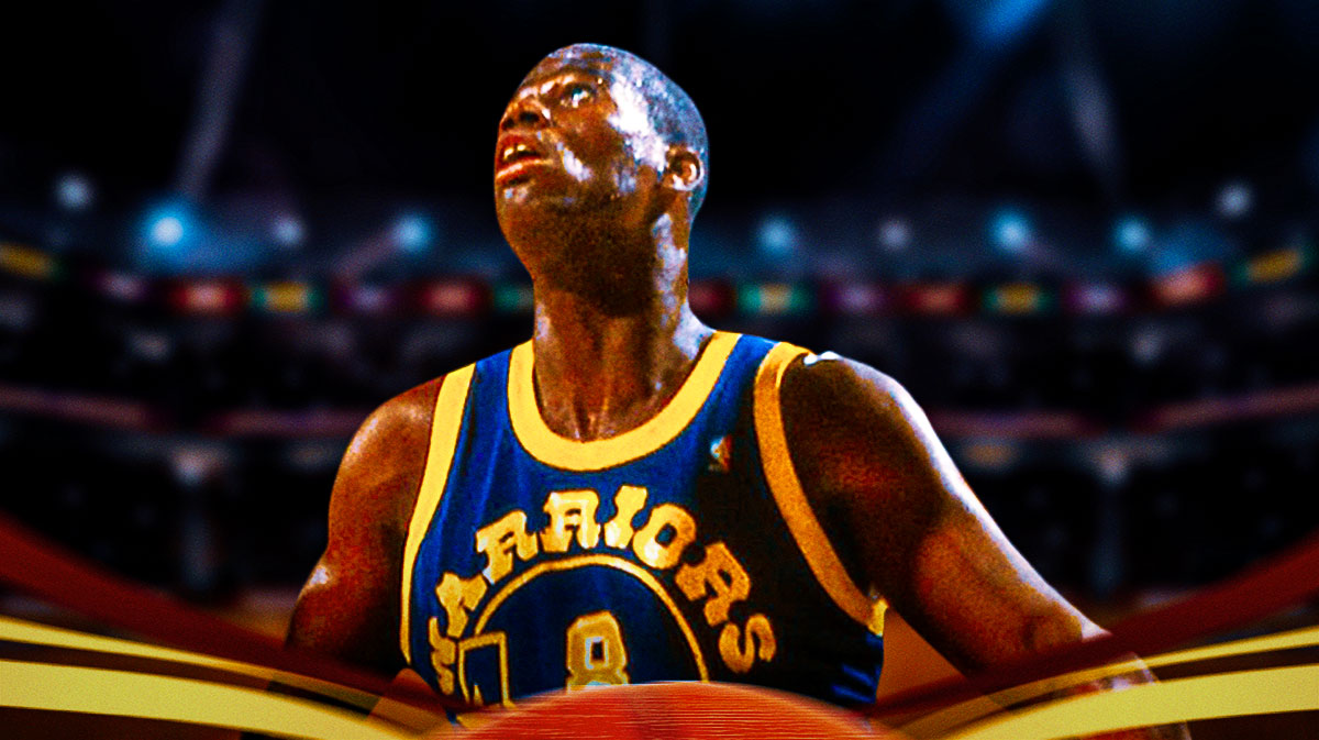 Chris Washburn playing for the Warriors