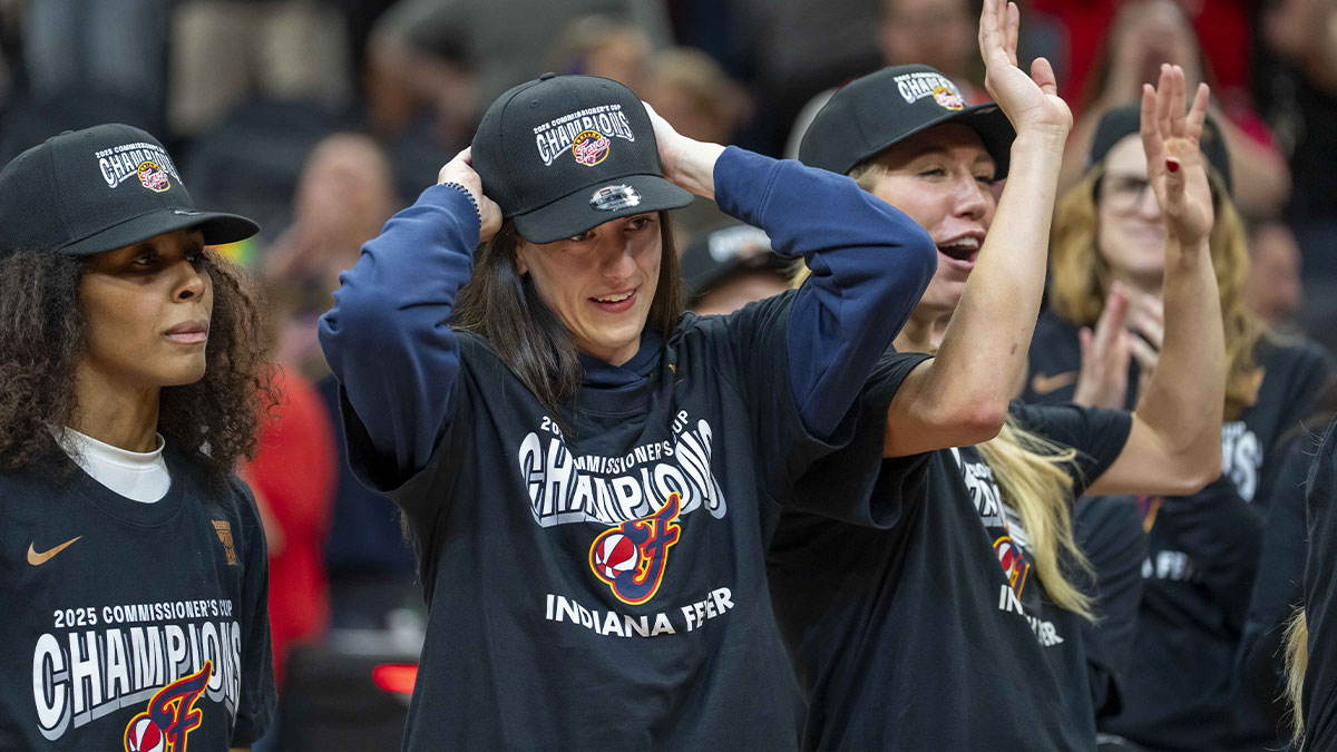 Fever star Caitlin Clark makes Commissioner’s Cup highlight despite not playing vs. Lynx