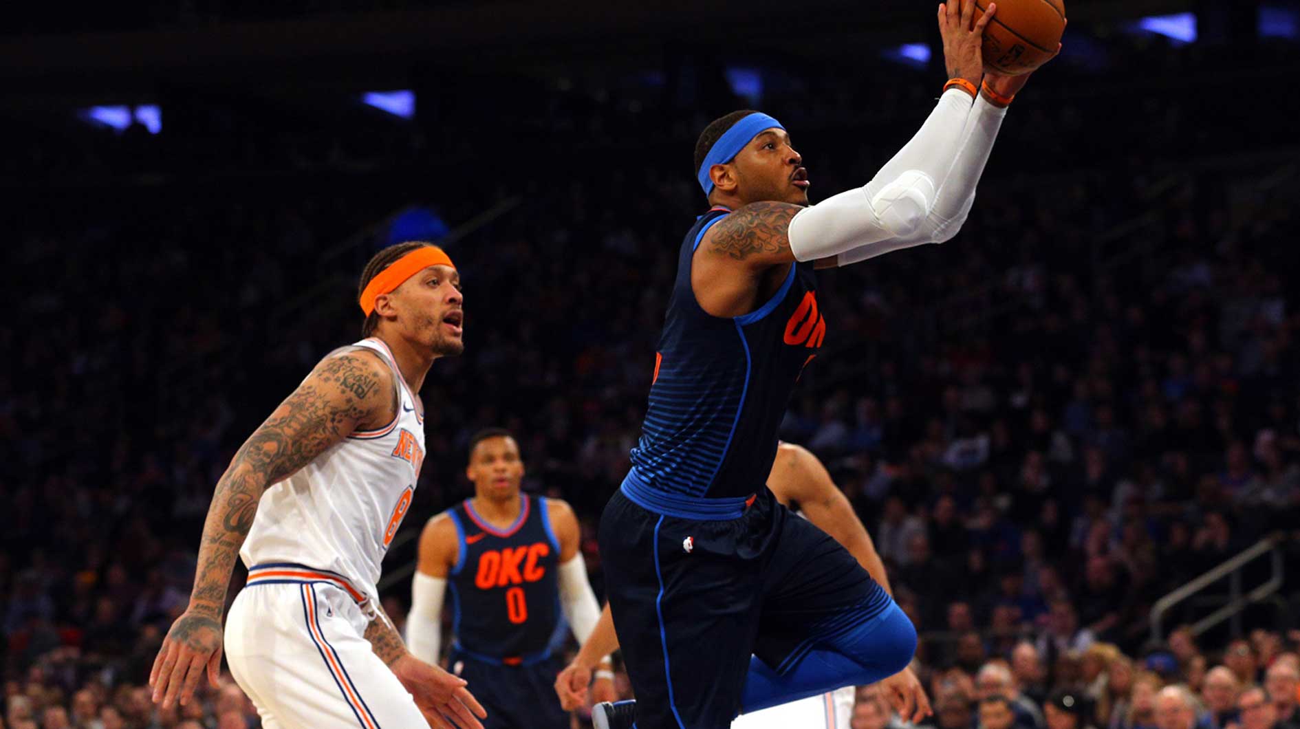 Carmelo Anthony vs. Michael Beasley