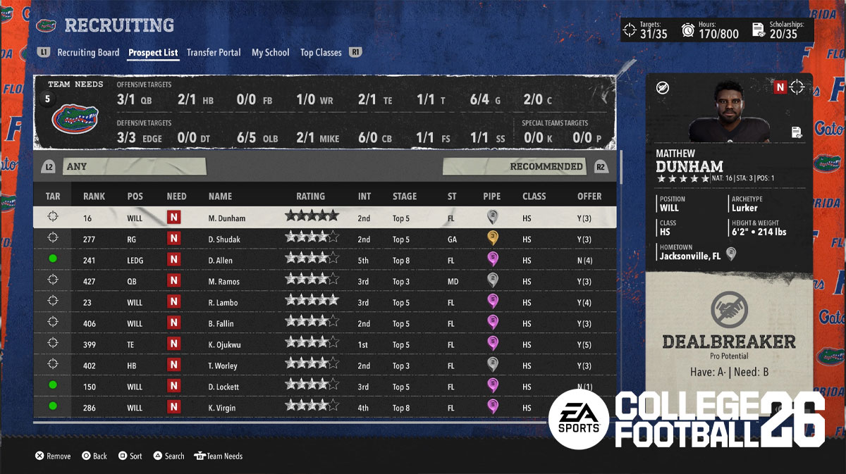 College Football 26 Recruiting Guide - How to Recruit in Dynasty