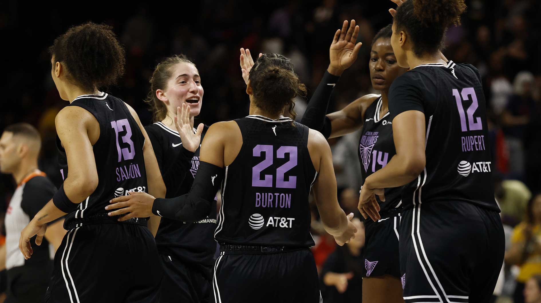 ‘Exhausted’ Valkyries get back to .500 after nailbiter win vs. Mystics