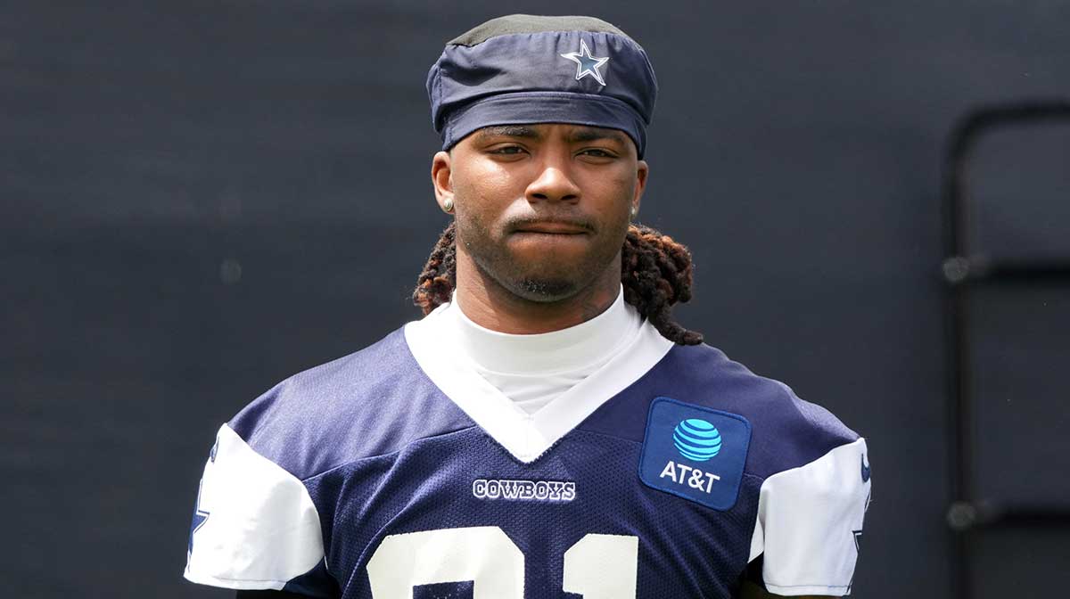 Dallas Cowboys cornerback Caelen Carson (21) during training camp at the River Ridge Fields.