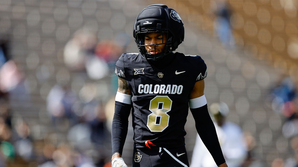 Colorado Buffaloes cornerback DJ McKinney (8) during the spring game at Folsom Field.