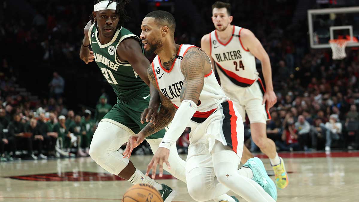 Blazers’ Damian Lillard reveals immediate Jrue Holiday message after Bucks release