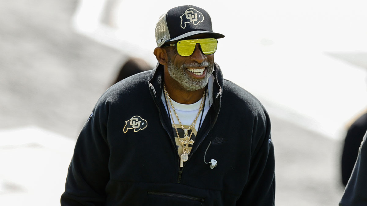 Colorado Buffaloes head coach Deion Sanders during the spring game at Folsom Field. Mandatory Credit: Isaiah J. Downing-Imagn Images