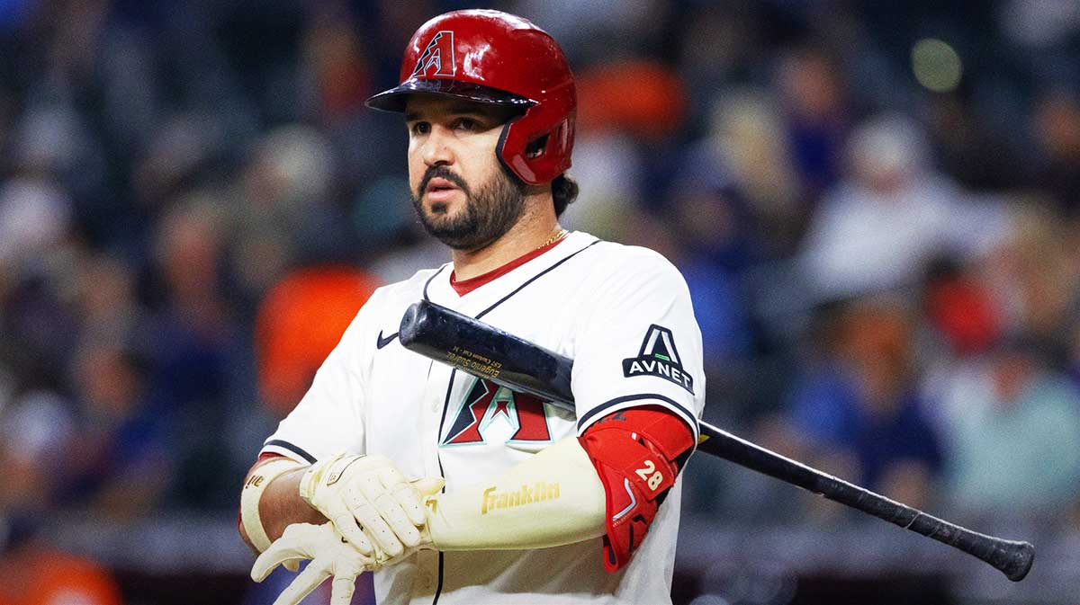 Arizona Diamondbacks designated hitter Eugenio Suarez against the Houston Astros at Chase Field.