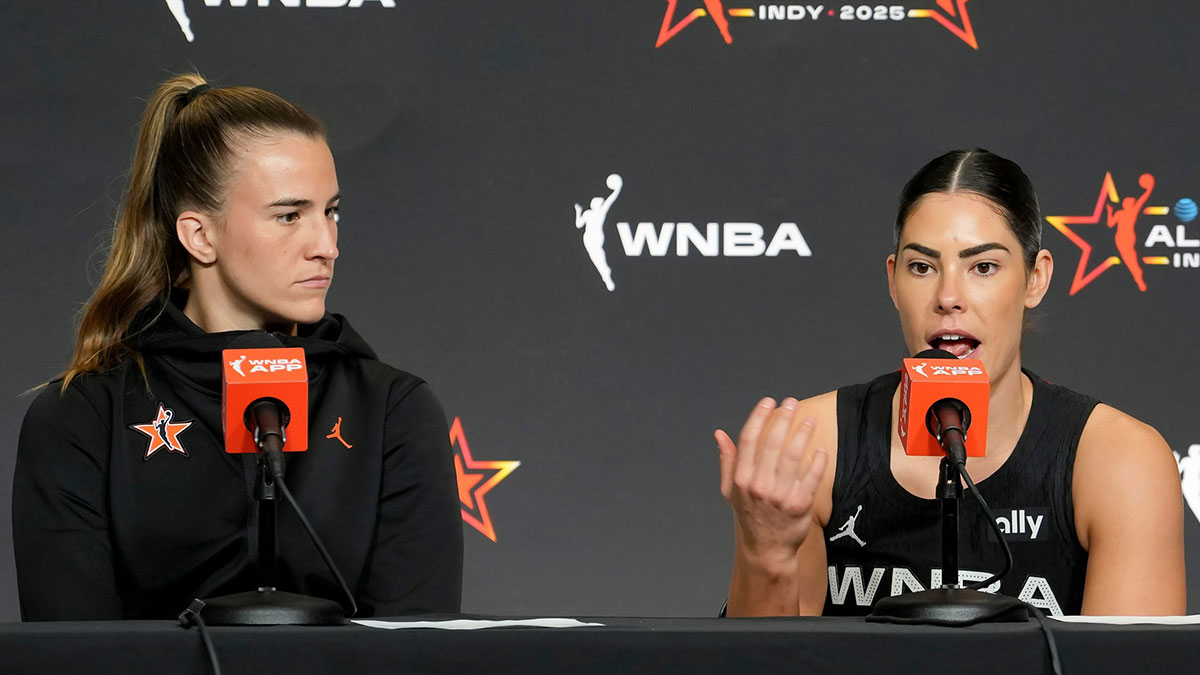 Did Sparks’ Kelsey Plum take shot at Caitlin Clark over shirt plan?