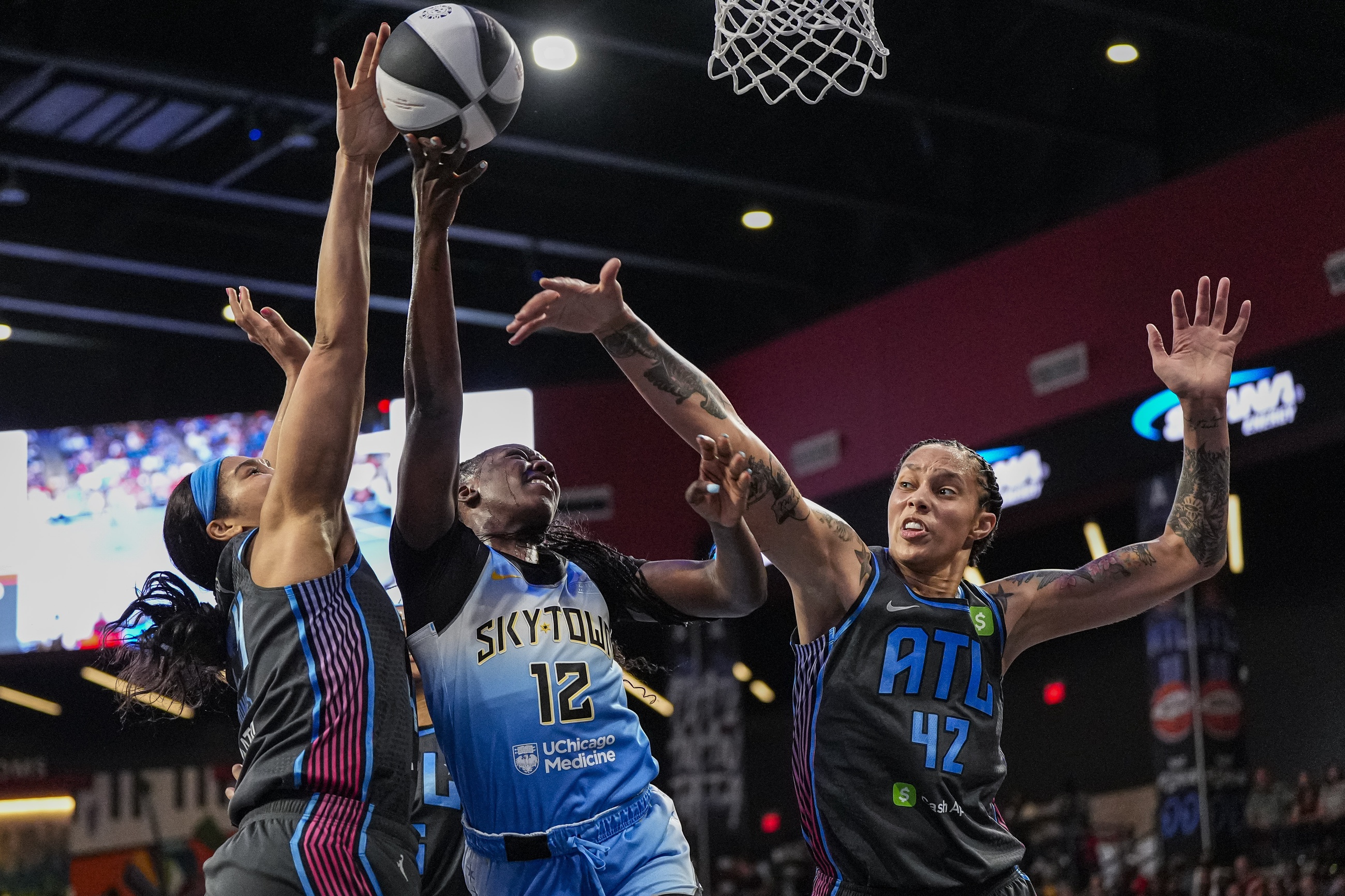Brittney Griner’s teammate gets 100% real on Dream’s frontcourt