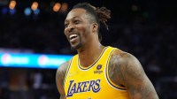 Los Angeles Lakers center Dwight Howard (39) during the fourth quarter against the Golden State Warriors at Chase Center.