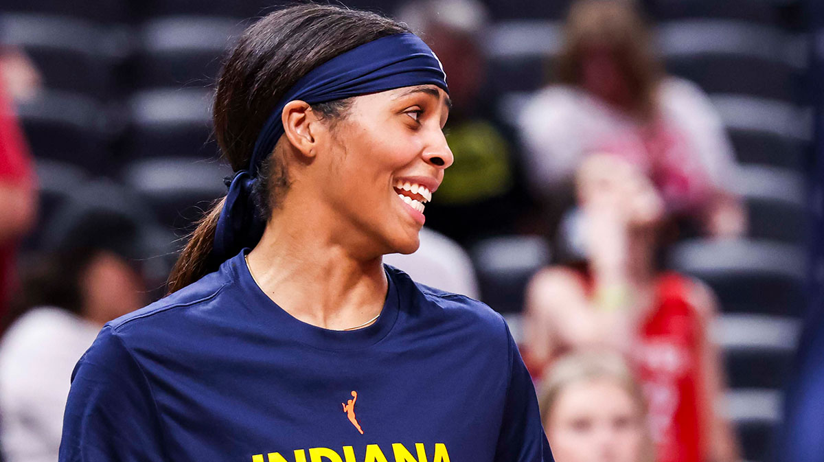 Fever guard Sydney Colson rolls up in ‘cowboy’ style ahead of Wings clash