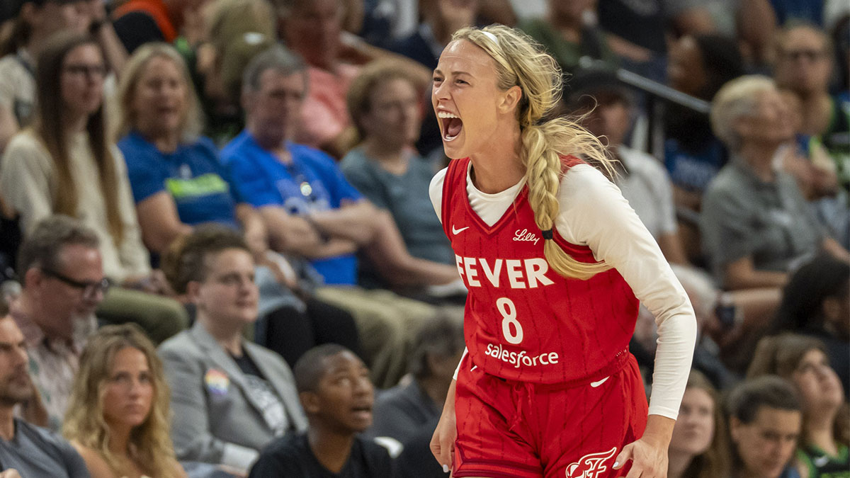 Fever’s Sophie Cunningham goes viral for twerk after Commissioner’s Cup win