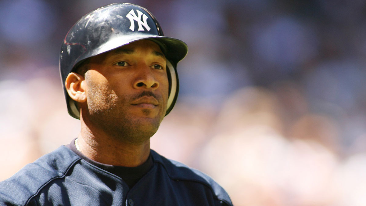 New York Yankees right fielder (11) Gary Sheffield against the Arizona Diamondbacks at Chase Field.