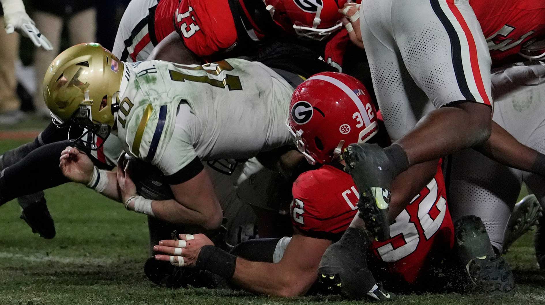 Georgia Tech football QB Haynes King takes shot at Georgia at ACC Media Days