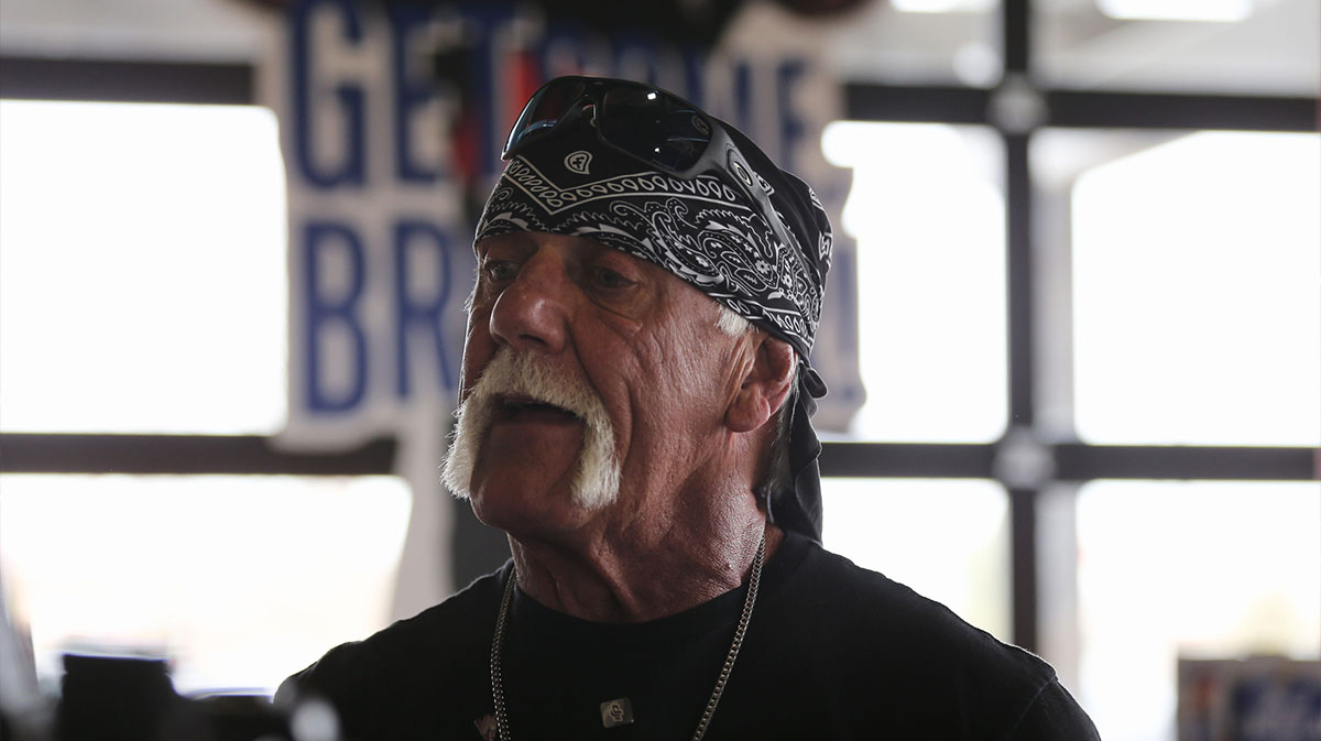 WWE legend Hulk Hogan, who died on July 24, 2025.