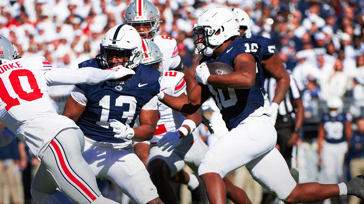 Penn State football news: James Franklin puts Nicholas Singleton, Kaytron Allen in Saquon Barkley territory