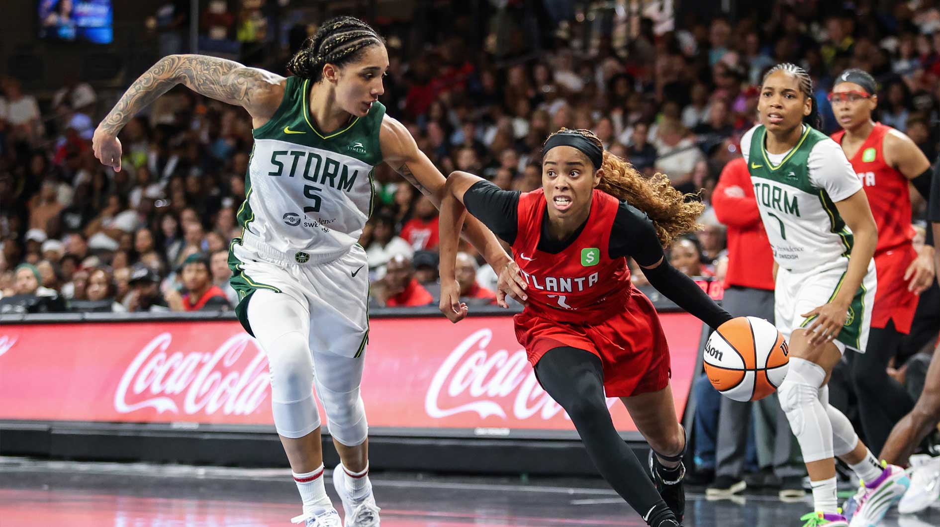 Dream’s Jordin Canada drops tough ‘one possession’ take on loss to Storm